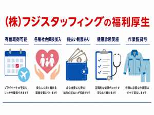 フォークリフト作業・製品加工スタッフ募集