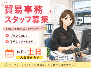 【貿易事務】オフィスワーク