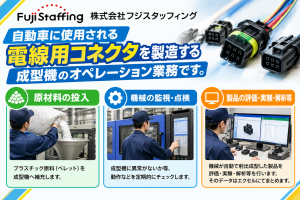 樹脂パーツ製造オペレーター